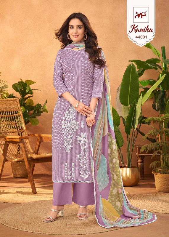 VP Kanika Cotton Dress Materials Wholesale Catalog