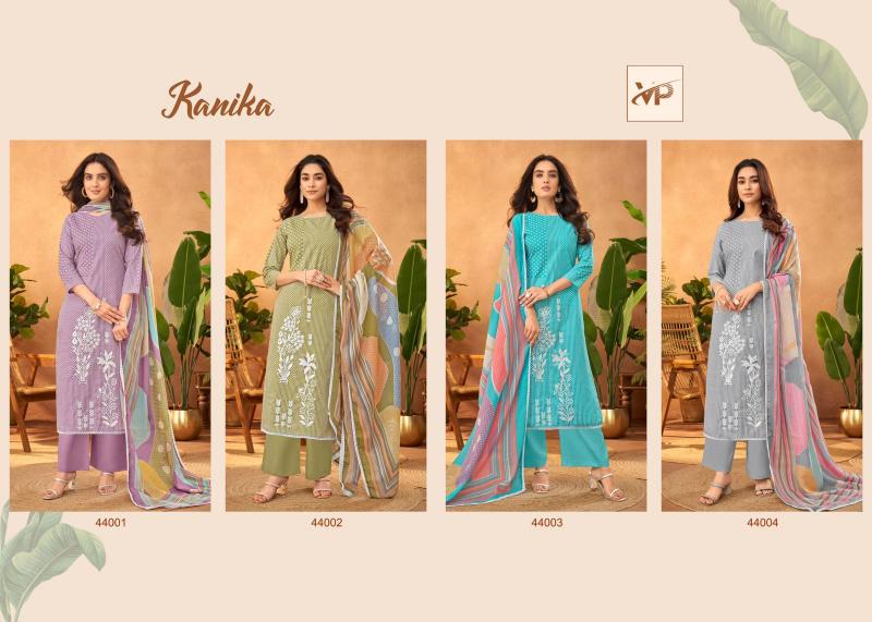 VP Kanika Cotton Dress Materials Wholesale Catalog