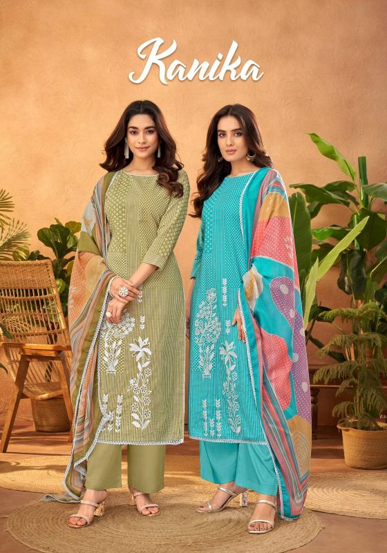 VP Kanika Cotton Dress Materials Wholesale Catalog