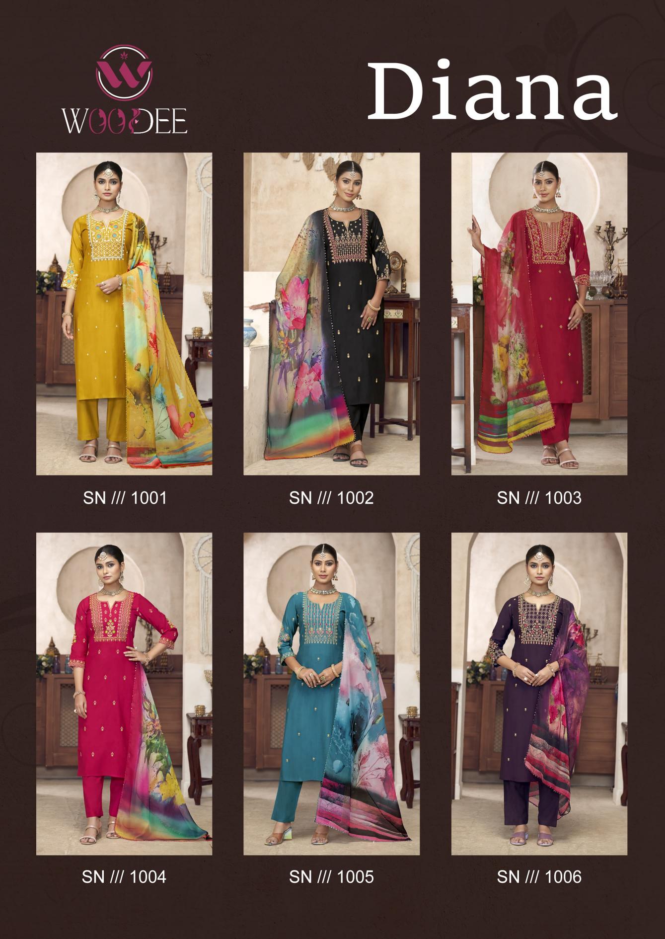 WOODEE DIANA Kurtis Wholesale Catalog