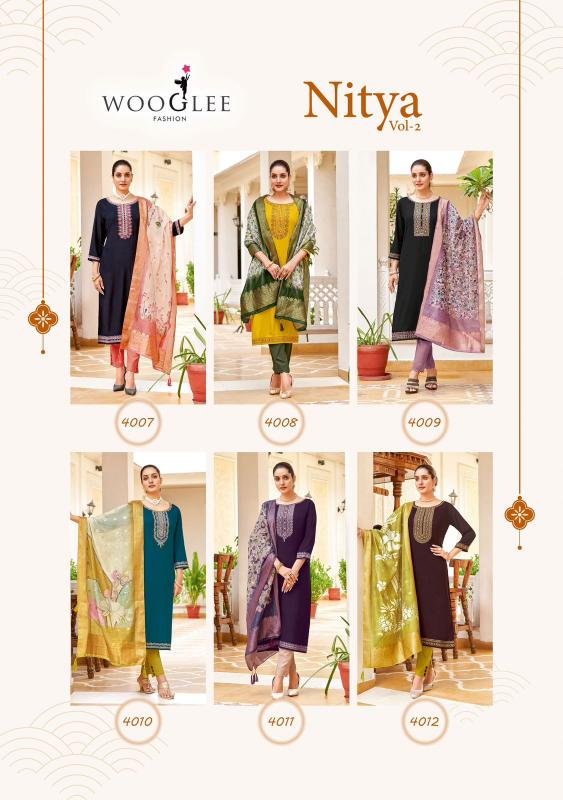 Wooglee Nitya Vol 2 Kurti Wholesale Catalog