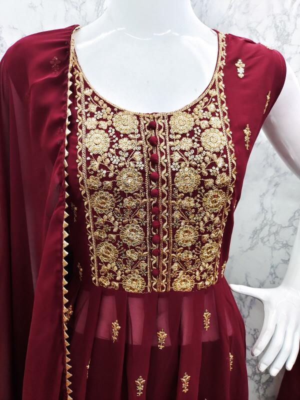YD 002 Georgett Salwar Kameez Wholesale Catalog