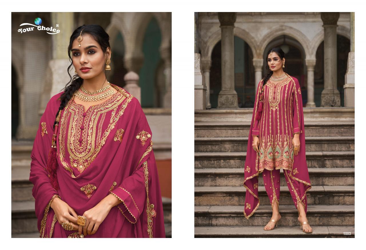 Your Choice Taniya Designer Salwar Kameez Wholesale Catalog