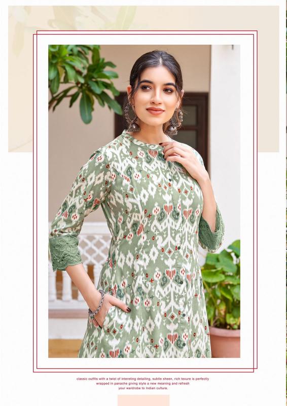 ZOORI Adhya lace kurtis online india Wholesale catalog