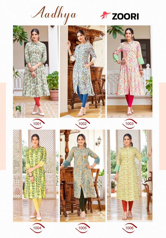 ZOORI Adhya lace kurtis online india Wholesale catalog
