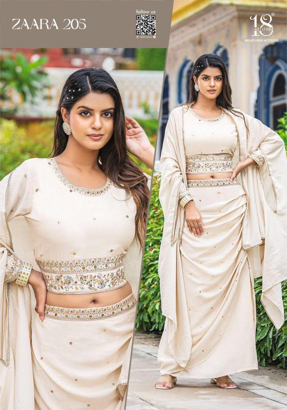 18 Attitude Zaara Vol 2 designer party wear kurtis online india