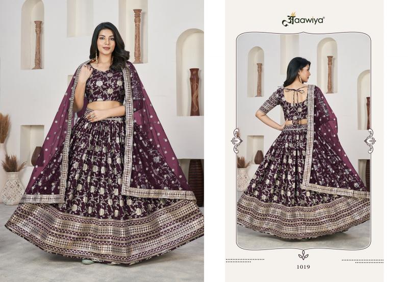 AALISHA VOL – 1 WINE 1019 Wholesale Lehenga Kolkata