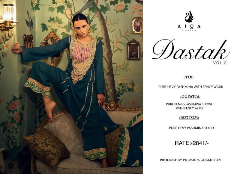 AIQA DASTAK Vol 2 Salwar Kameez Wholesale Catalog