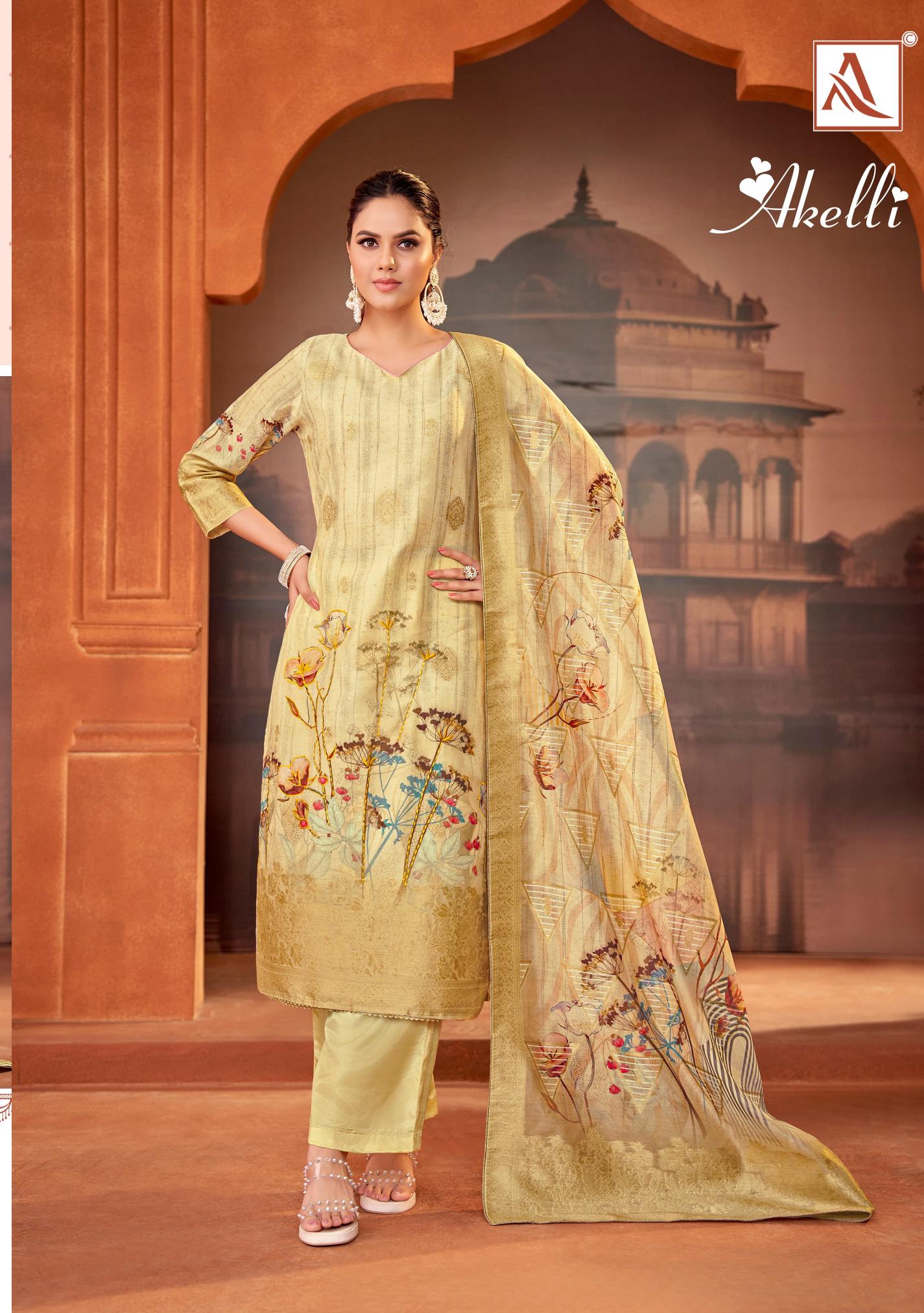 Alok Akelli Wholesale Dress Material Shops in Ernakulam