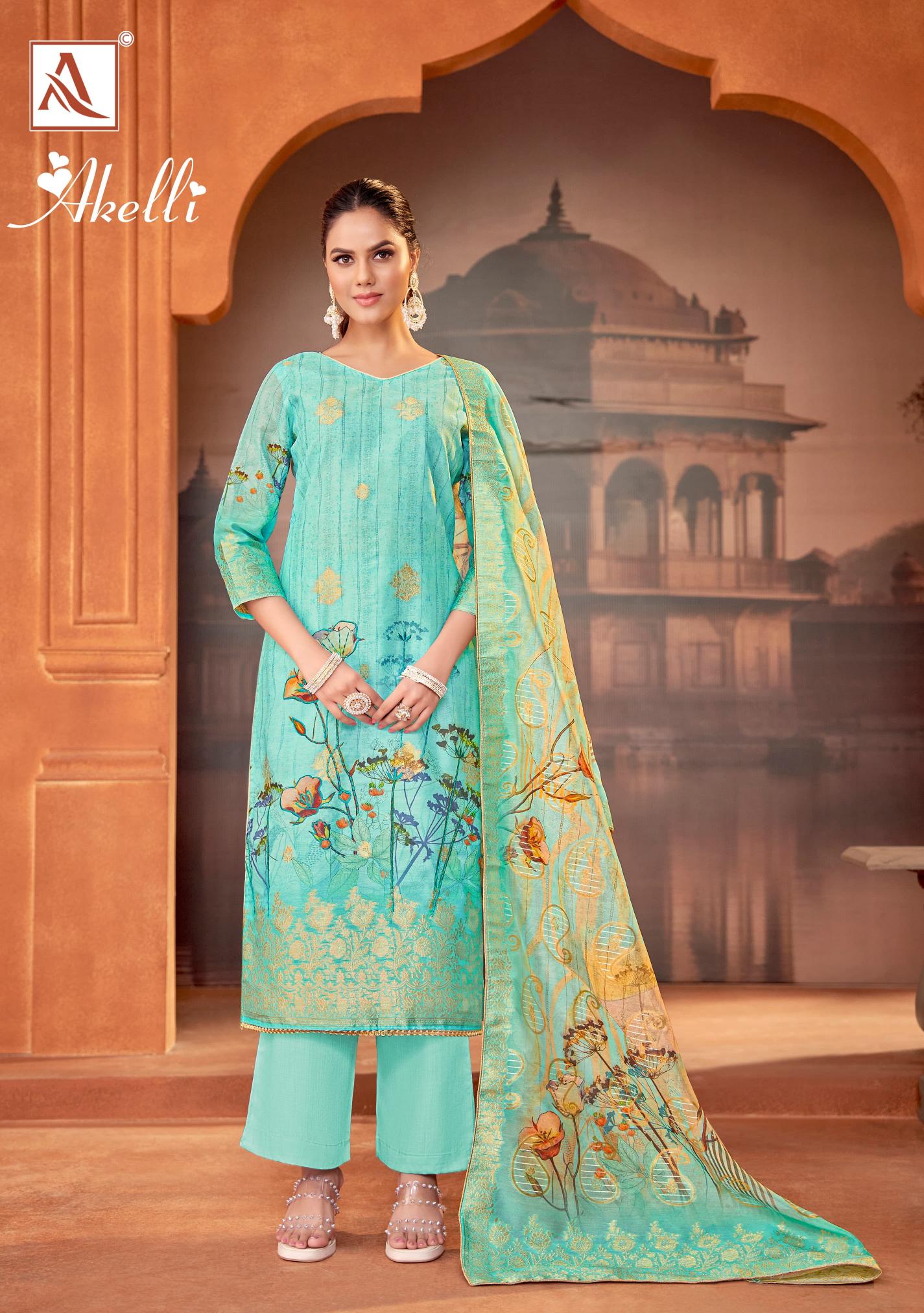 Alok Akelli Wholesale Dress Material Shops in Ernakulam