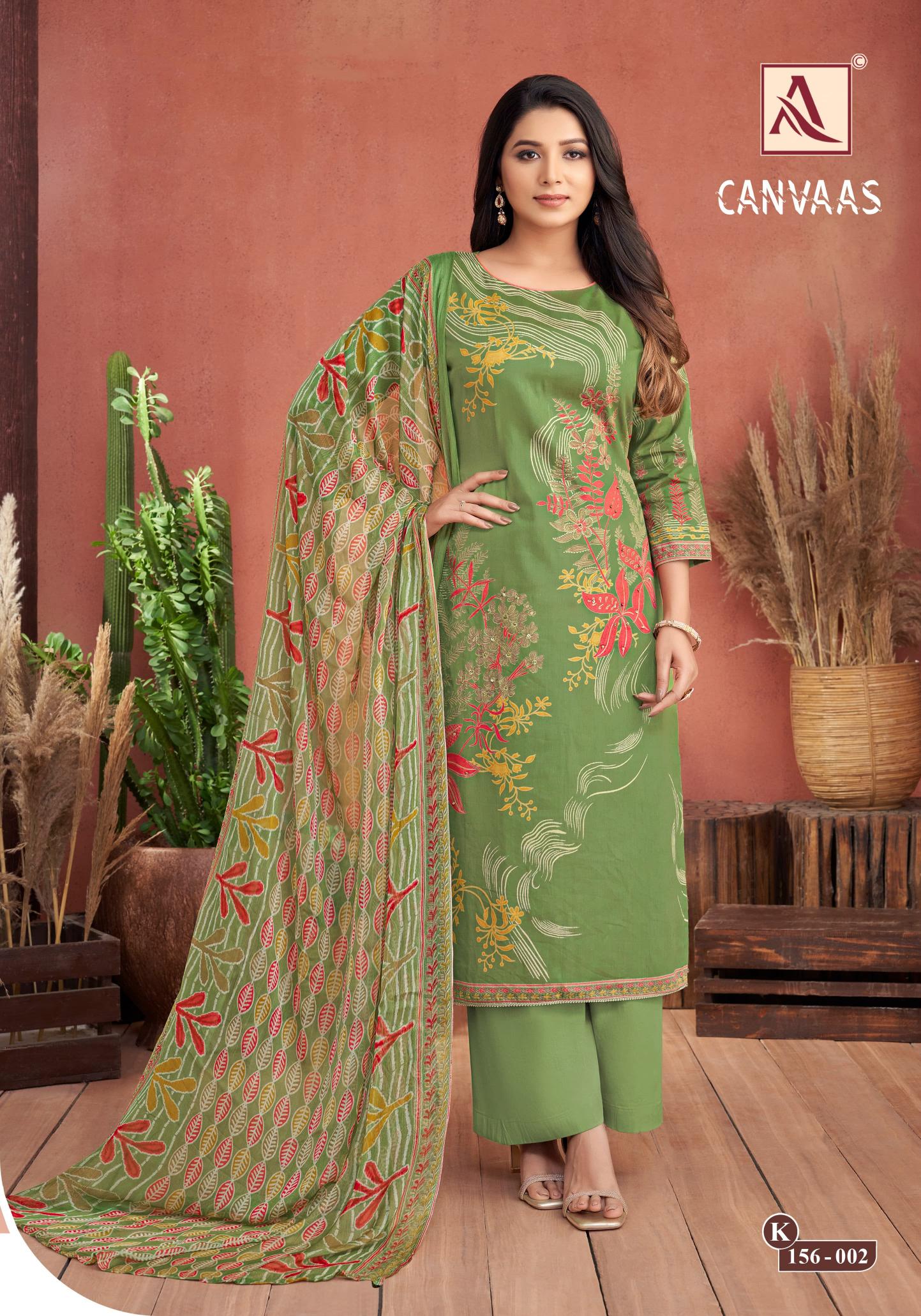 Alok Canvaas Dress Material Wholesale Market Online
