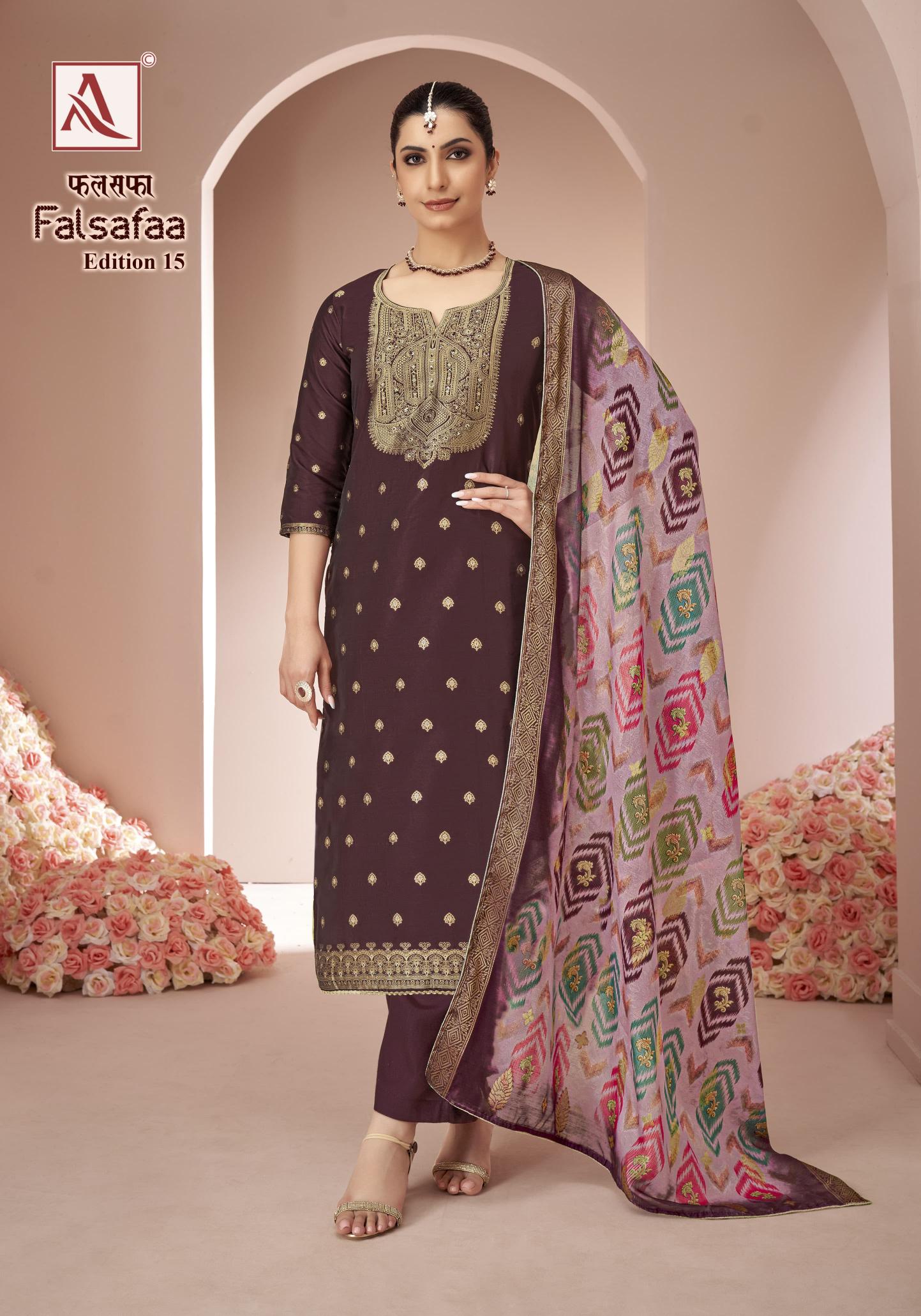 Alok Falsafaa Vol 15 wholesale dress material online shopping in india