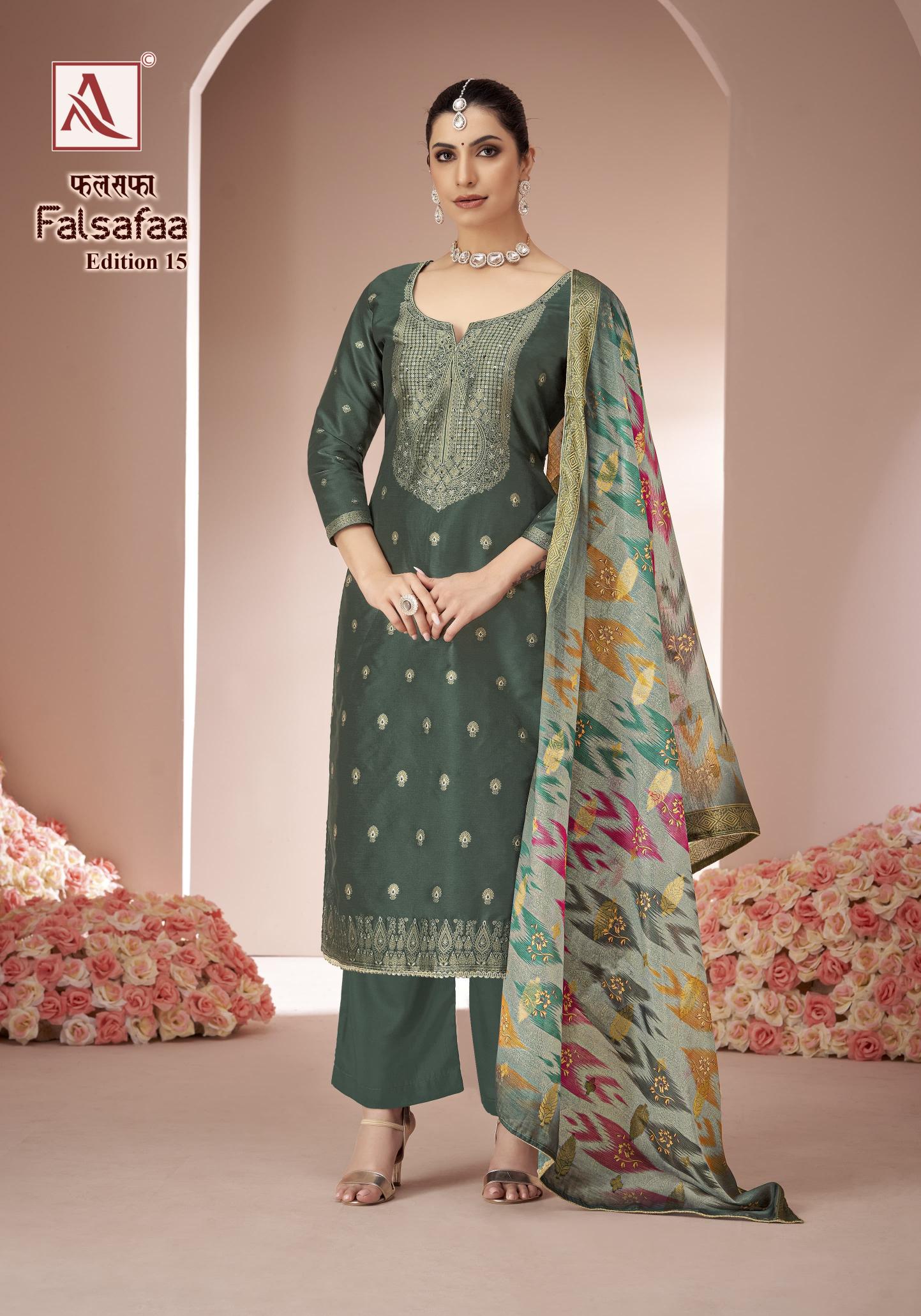 Alok Falsafaa Vol 15 wholesale dress material online shopping in india