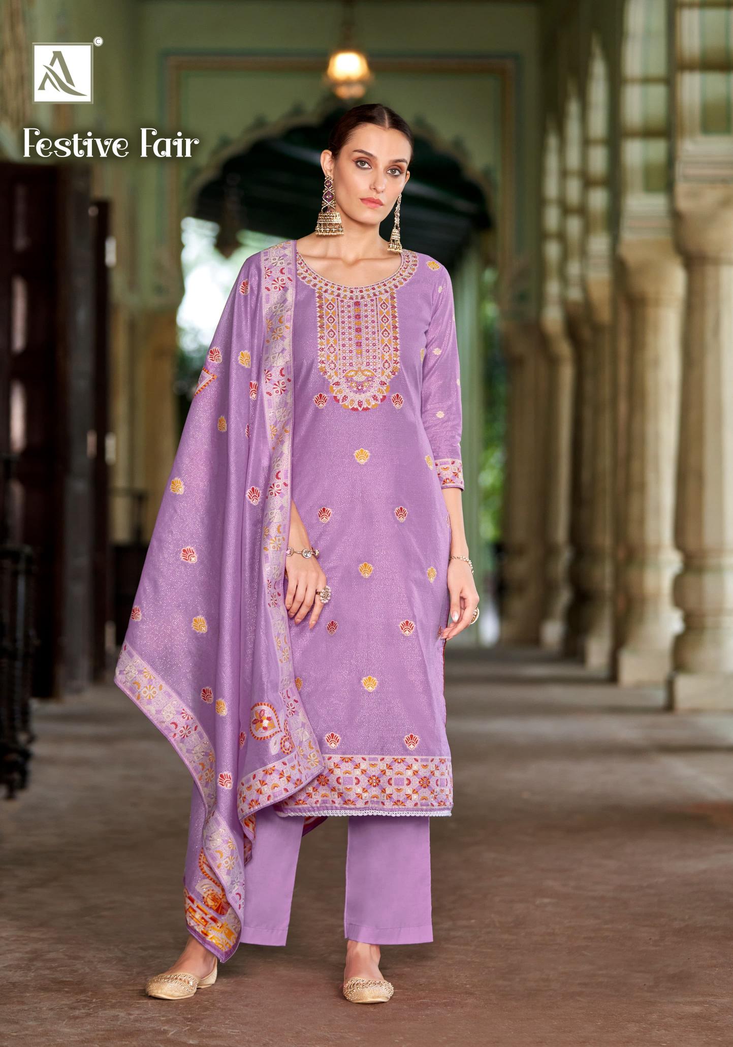 Alok Festive Fair Dress Material wholesale market in delhi