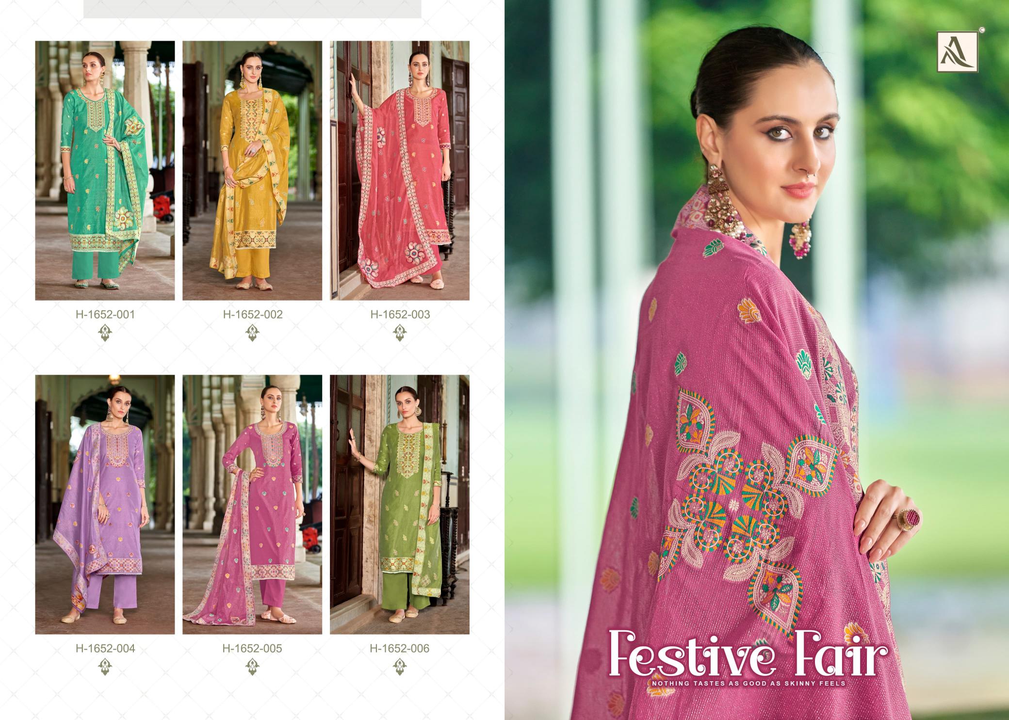 Alok Festive Fair Dress Material wholesale market in delhi