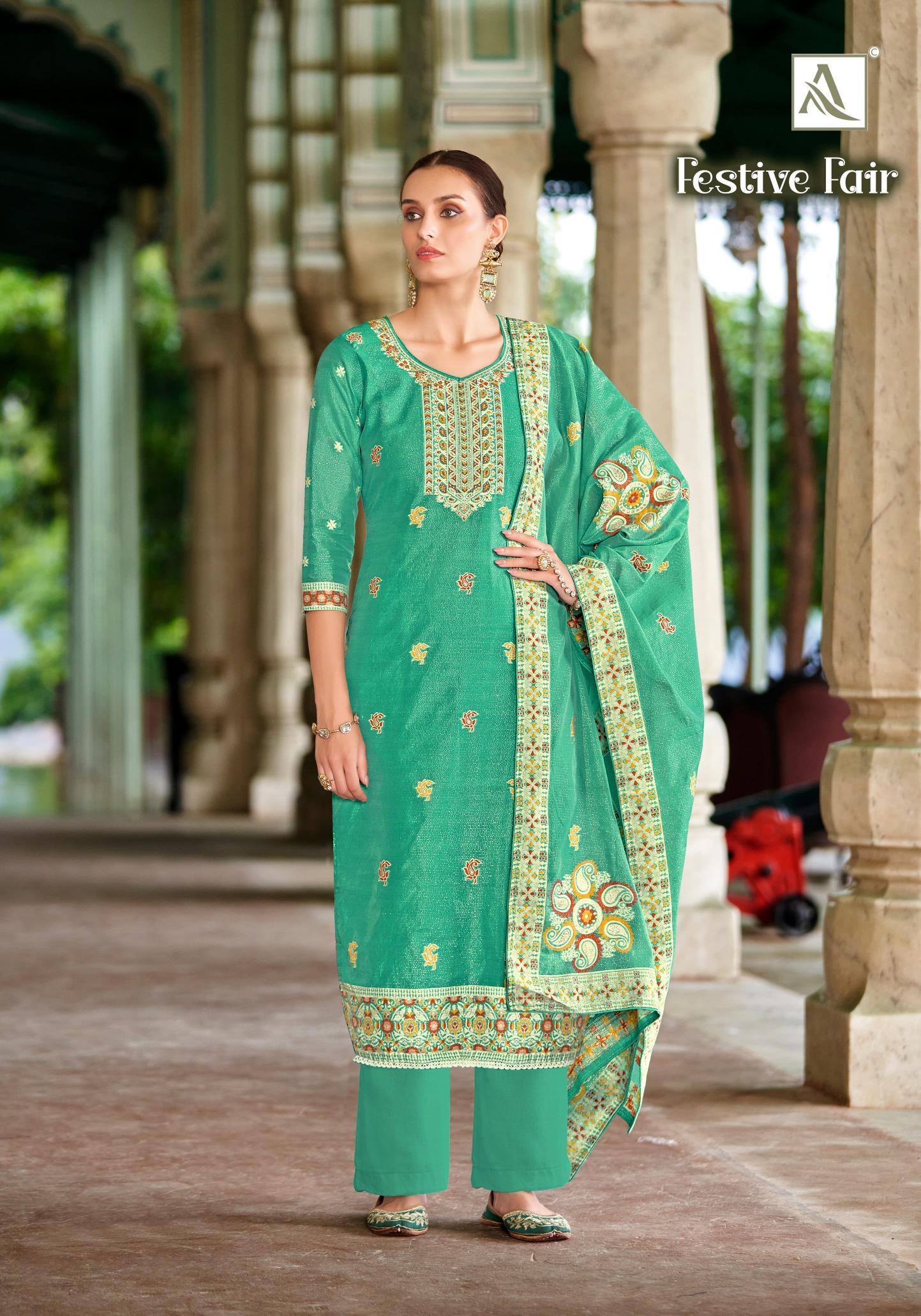 Alok Festive Fair Dress Material wholesale market in delhi