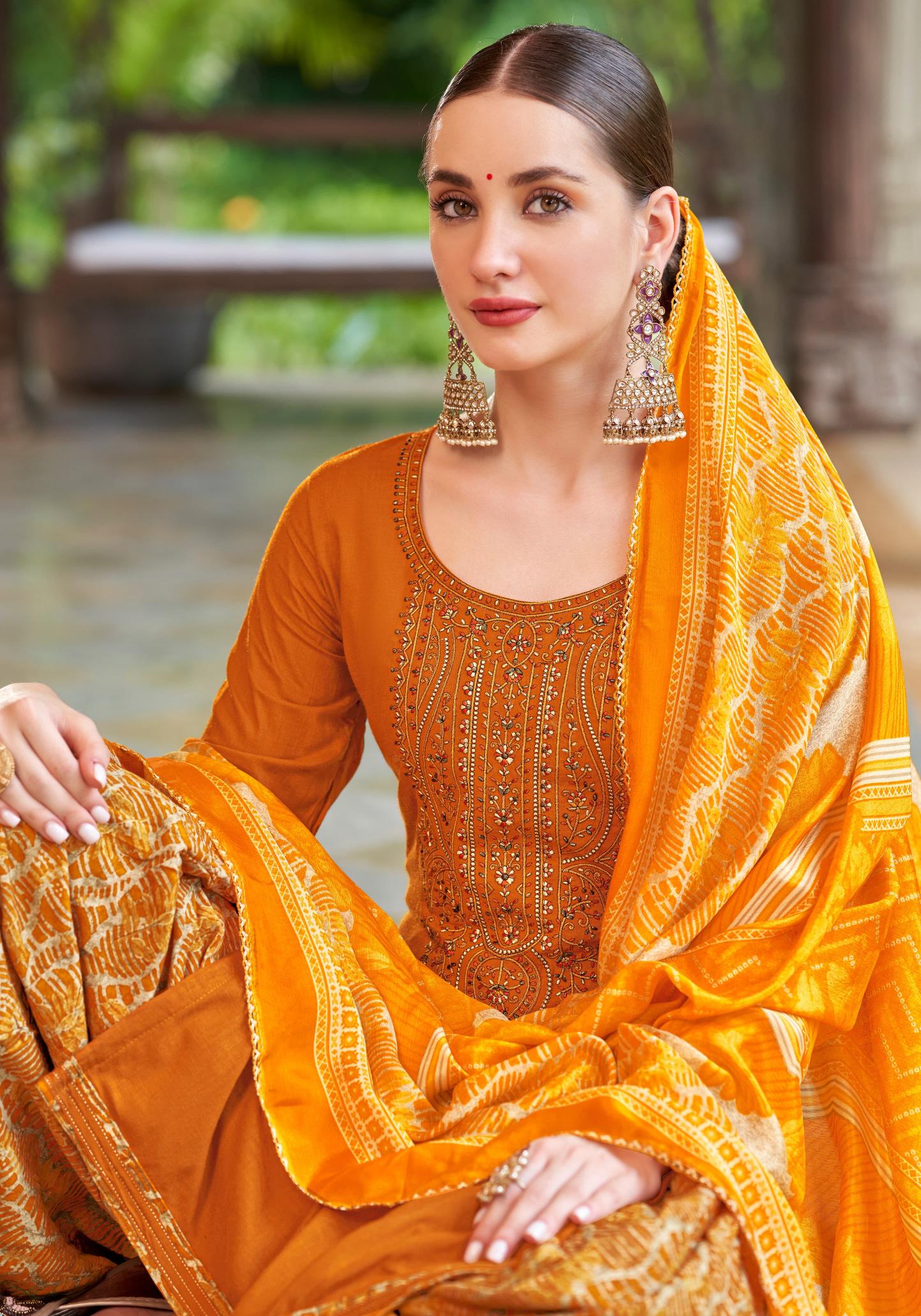 Alok Nigaar Patiyala Vol 12 Dress Material Wholesale Manufacturer