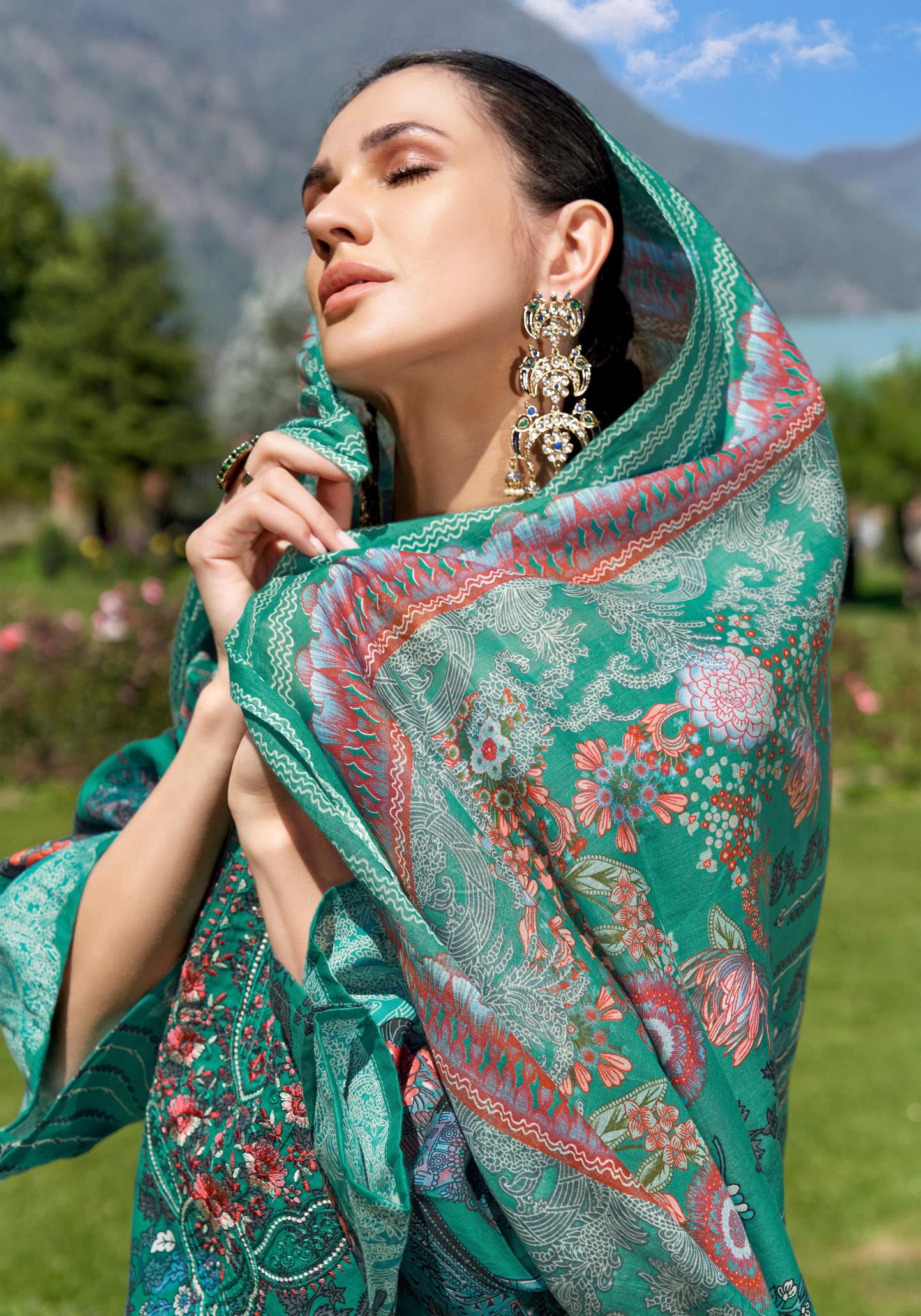 Alok Rihaana Vol 5 Wholesale Dress Materials in Charminar