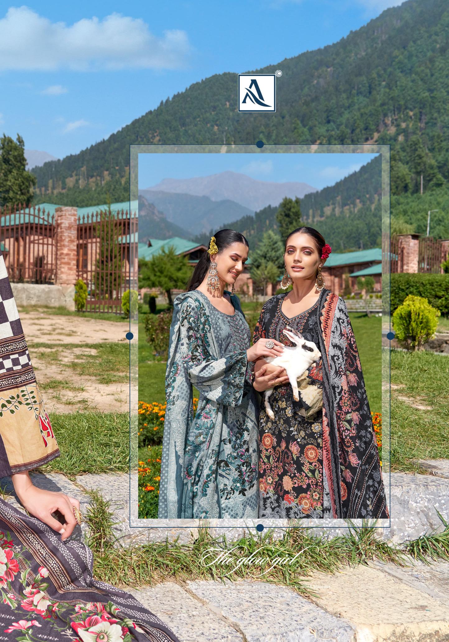 Alok Rihaana Vol 5 Wholesale Dress Materials in Charminar