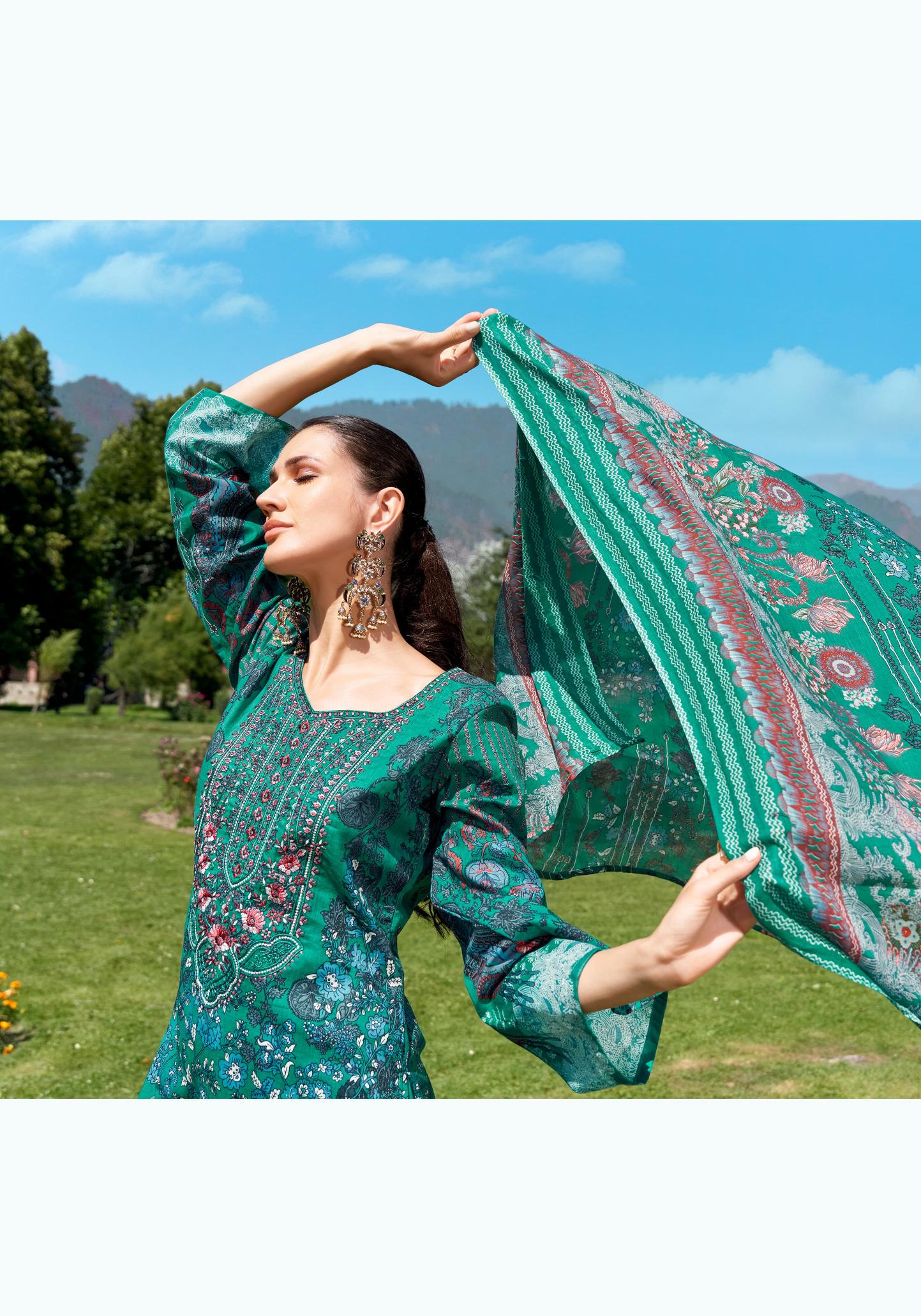 Alok Rihaana Vol 5 Wholesale Dress Materials in Charminar