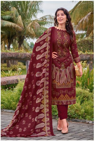 Alzohaib Rawayat Cotton Dupatta Pakistani Suits Wholesale Catalog