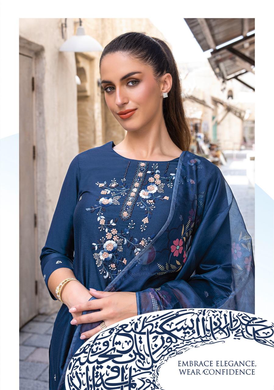 Anju Fabrics Gazal vol 5 Handloom Kurtis India