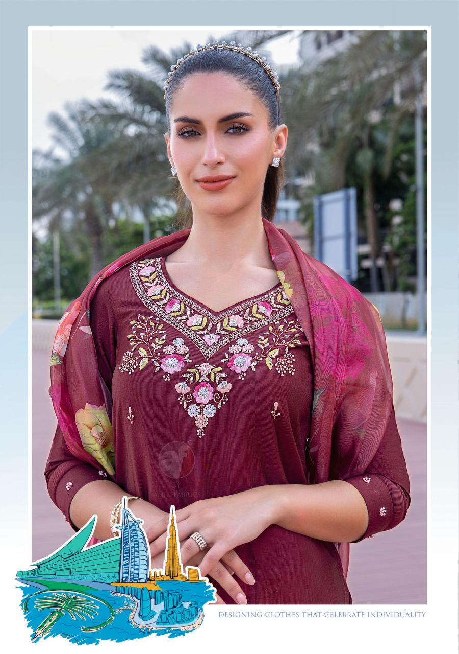 Anju Fabrics Gazal vol 5 Handloom Kurtis India
