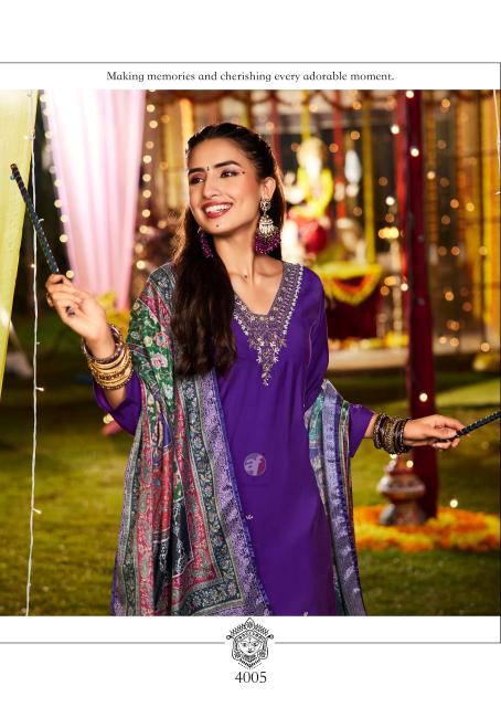 Anju Fabrics Shararat vol -8 Lavender Kurti Online India