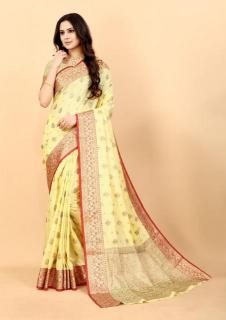 Sabella murthy yellow Soft Silk Surat Sarees Wholesale Shops in Chennai