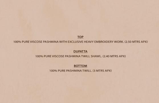 Belliza Mannat Pashmina Wholesale Dress Material market in hyderabad