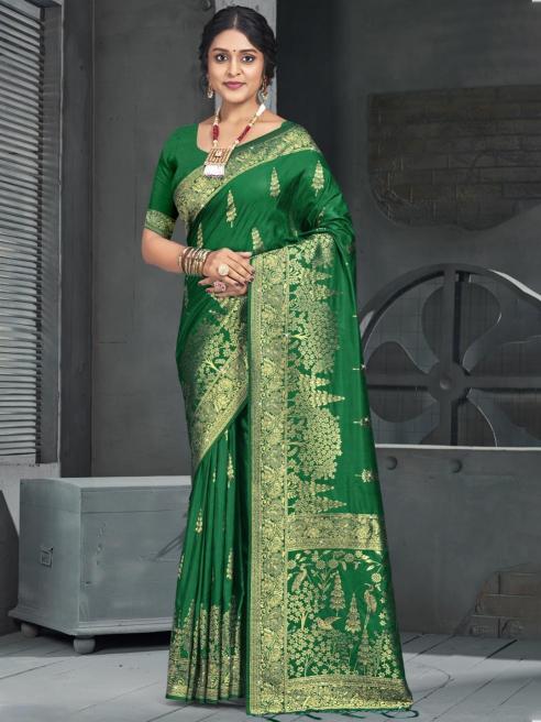 Bunawat Kamdhenu Vol 6 Silk Cotton Sarees Wholesale Surat