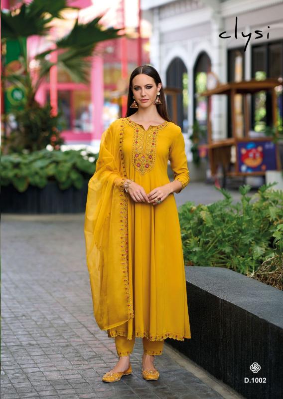 Clysi shehzadi Long Plain Kurtis Online India