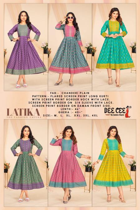 Deecee Latika 3xl Kurti in India