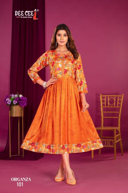 DeeCee ORGANZA Best Kurti brands in india quora