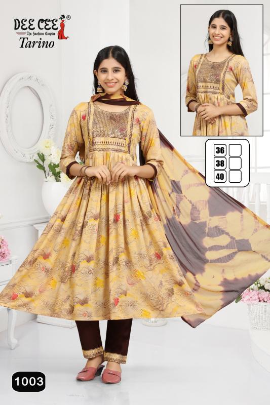 Deecee Tavino Design Dupatta and Kurti in India Price