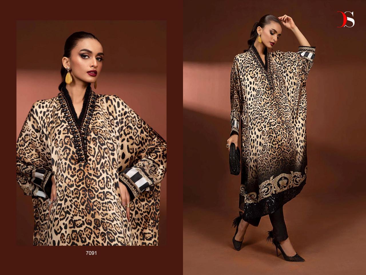 Deepsy Mariab Silk Embroidered Pakistani Wholesale Catalog