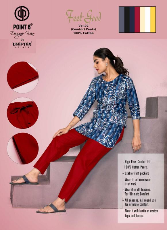 Deeptex Feel Good Vol-2 – Comfort Cotton Pants - Wholesale Catalog
