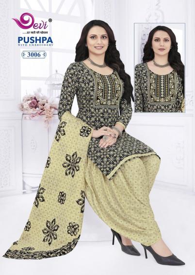 Devi Pushpa Vol-3 Neck Work – Readymade With Lining - Wholesale Catalog
