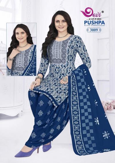 Devi Pushpa Vol-3 Neck Work – Readymade With Lining - Wholesale Catalog