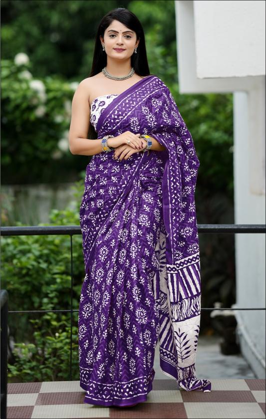 Df Miss Juli A Beautiful Cotton Printed Saree Wholesale Catalog