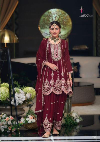 Eba Miraah Vol 2 Fancy Ready Made Salwar Kameez Wholesale Catalog