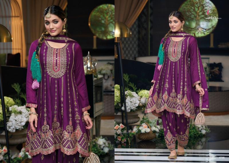 Eba Miraah Vol 2 Fancy Ready Made Salwar Kameez Wholesale Catalog