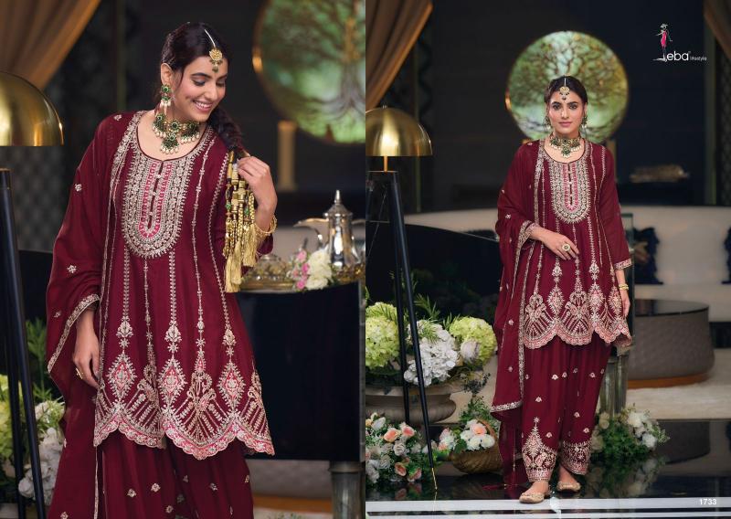 Eba Miraah Vol 2 Fancy Ready Made Salwar Kameez Wholesale Catalog