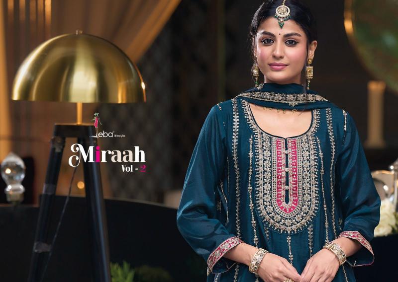 Eba Miraah Vol 2 Fancy Ready Made Salwar Kameez Wholesale Catalog