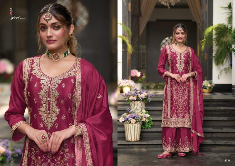 Eba Ruby Fancy Ready Made Salwar Kameez Wholesale Catalog