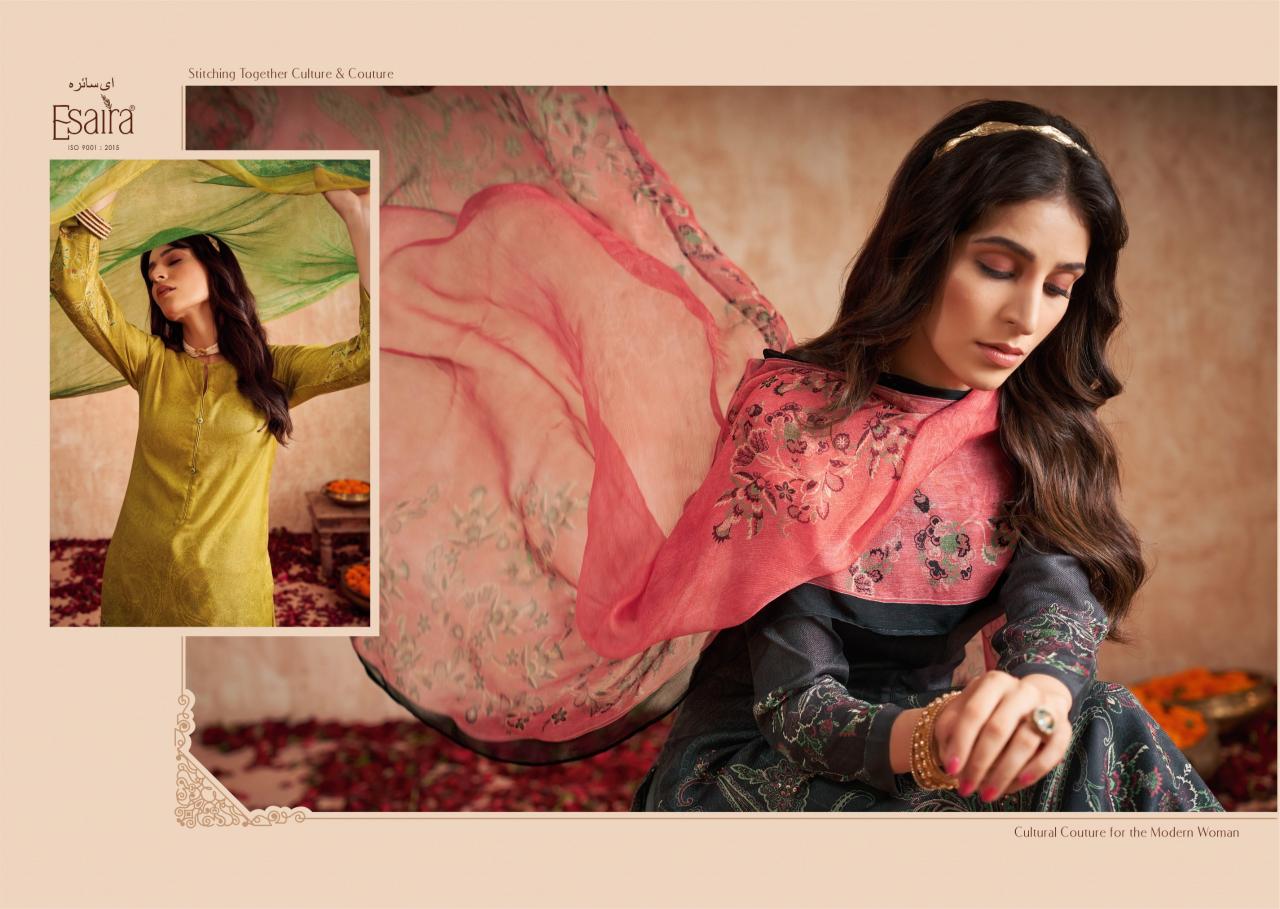 ESAIRA NIRAN Pashmina Digital Printed Salwar Kameez Wholesale Catalog