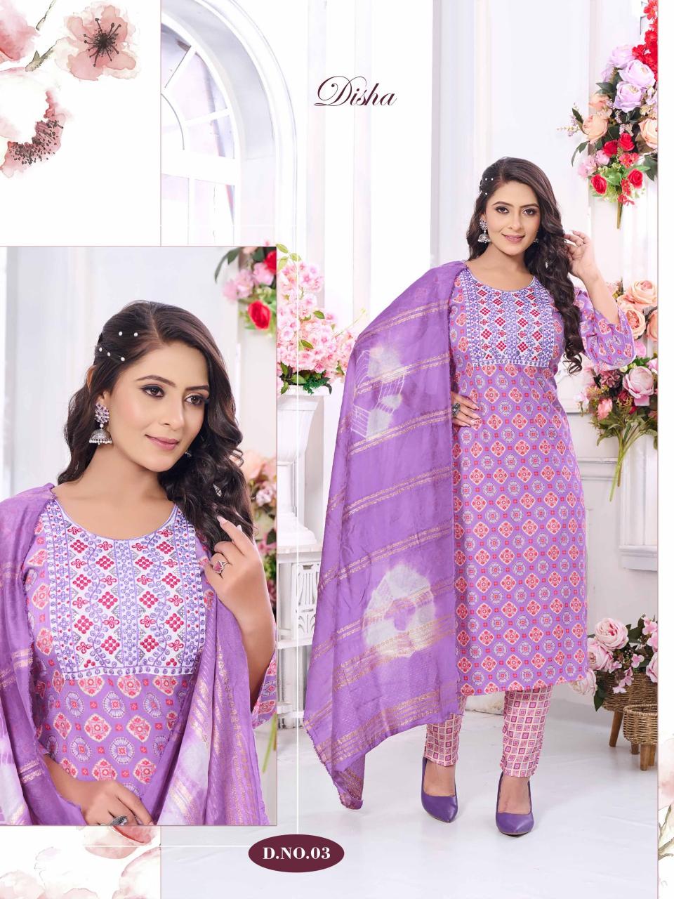 Fashion Talk Disha Vol 0.1 Kurti design of fab india