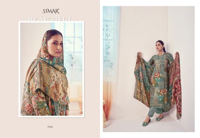 Glossy simar Sukoon Pashmina Salwar Kameez Wholesale Catalog