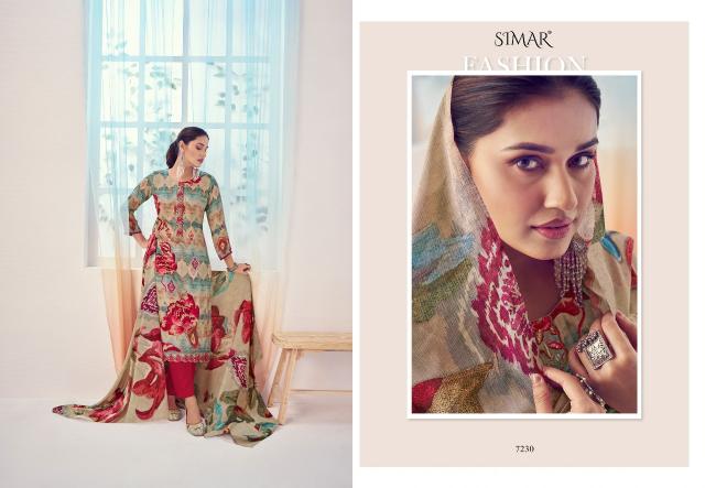 Glossy simar Sukoon Pashmina Salwar Kameez Wholesale Catalog