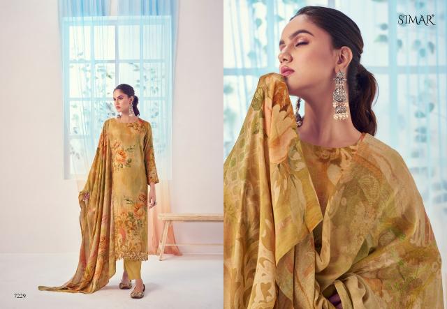 Glossy simar Sukoon Pashmina Salwar Kameez Wholesale Catalog
